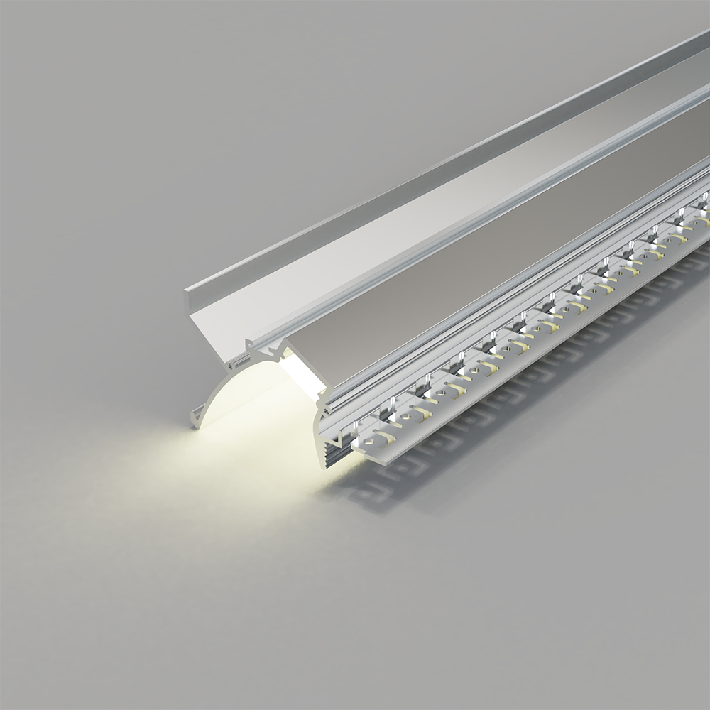 YL-GTL3原色 Curved Line Light Trim - Image 1